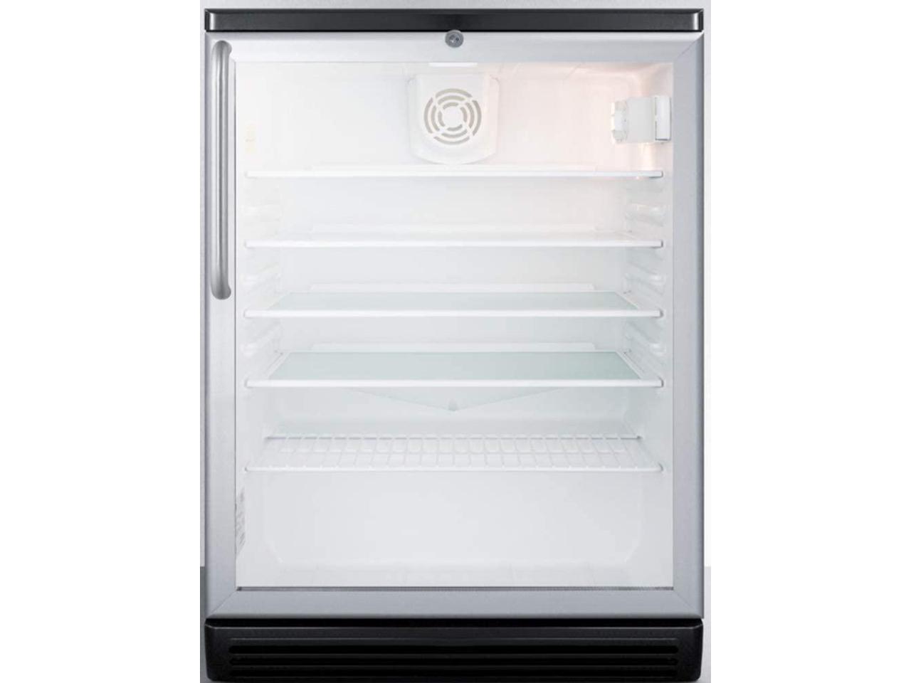 Summit Freestanding Glass Door Craft Beer and Wine Refrigerator