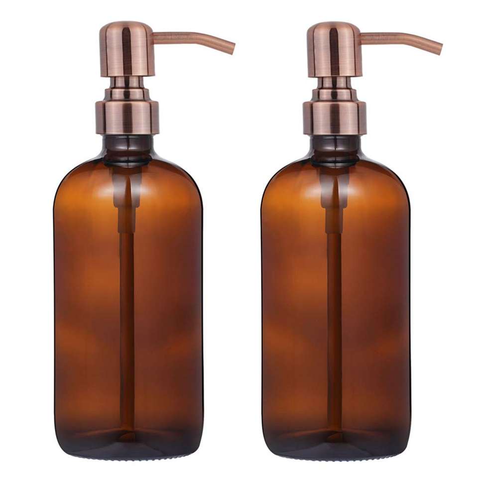 Vintage Refillable Glass Bottles