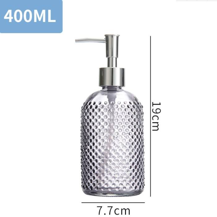 Vintage Refillable Glass Bottles