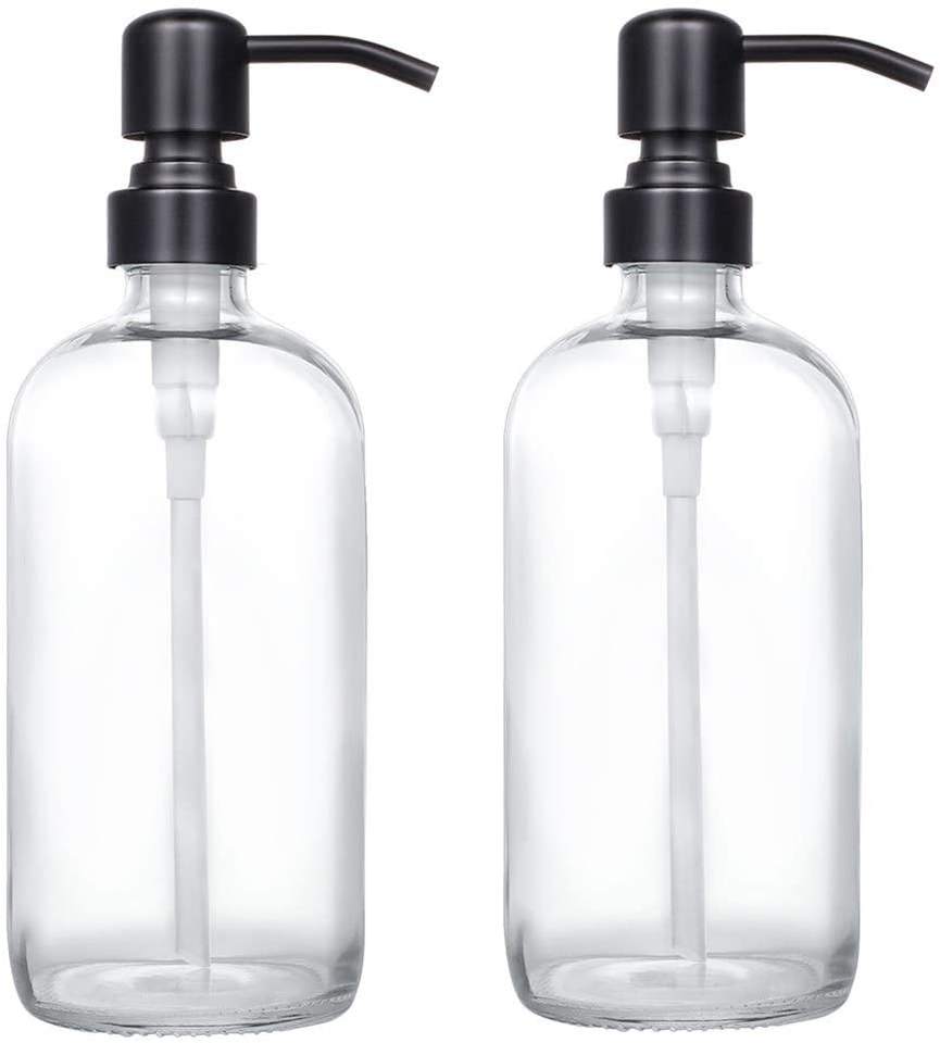 Vintage Refillable Glass Bottles
