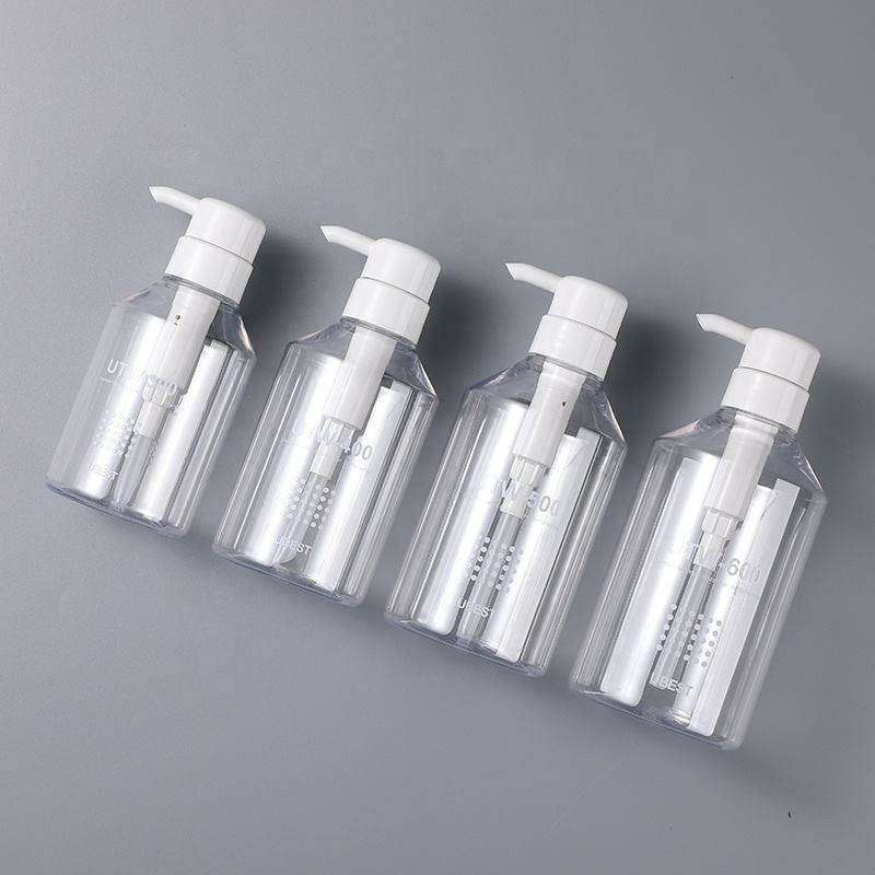 New Design 300ml 400ml 500ml 600ml Sloped Shoulder PET Bottle