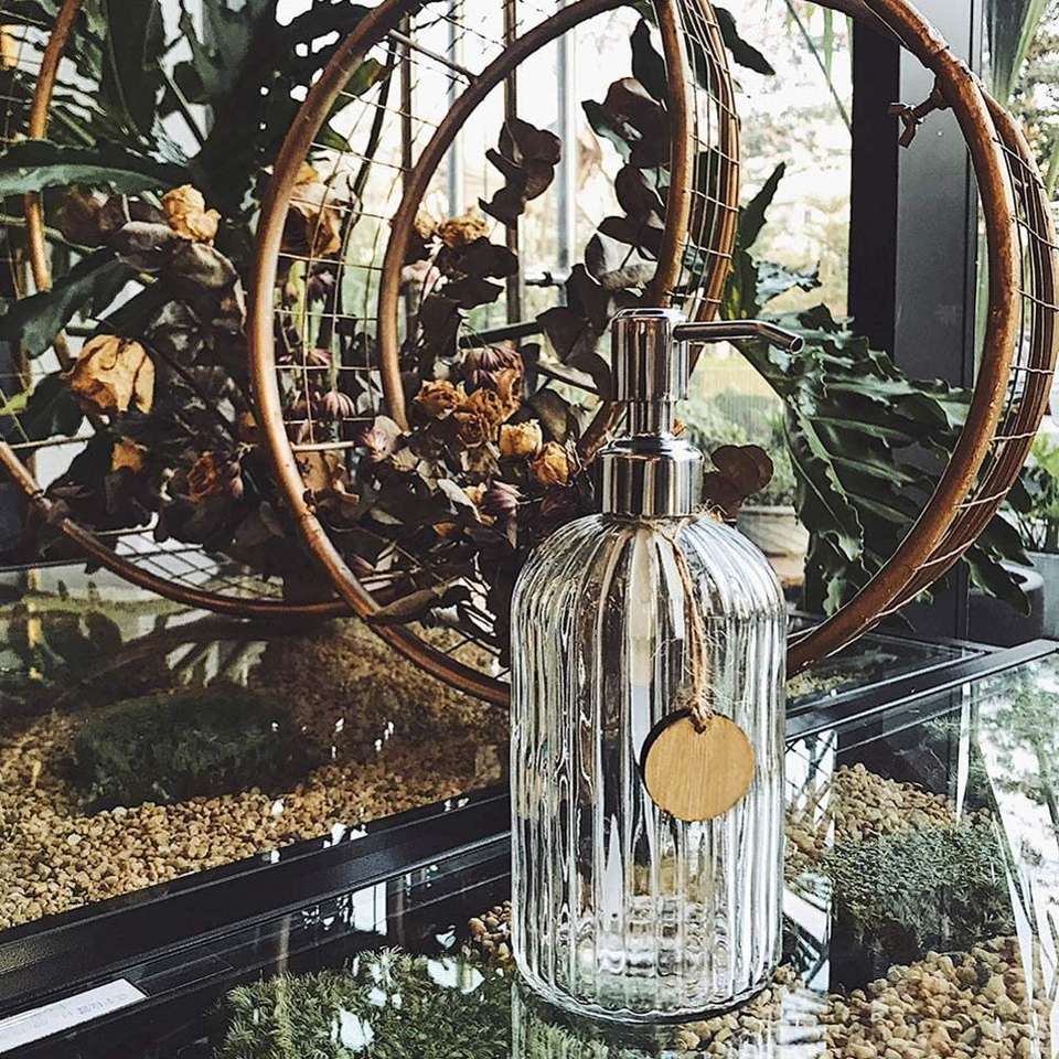 Vintage Refillable Glass Bottles
