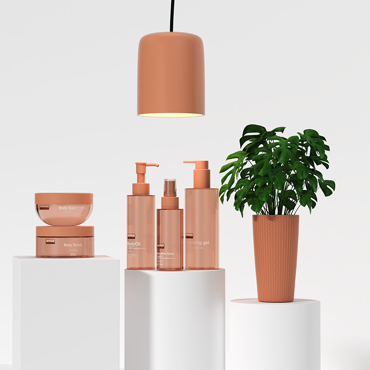 Body and Hair Care Bottle Packaging