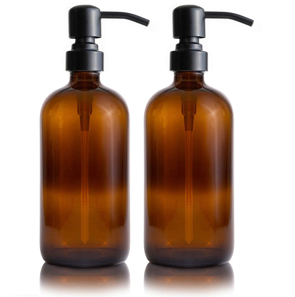Vintage Refillable Glass Bottles