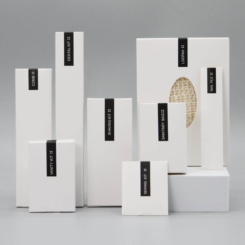 Biodegradable Hotel Amenity Set Eco Friendly Guest Bathroom Hotel Toiletries Luxury Set Disposable Hotel Amenities