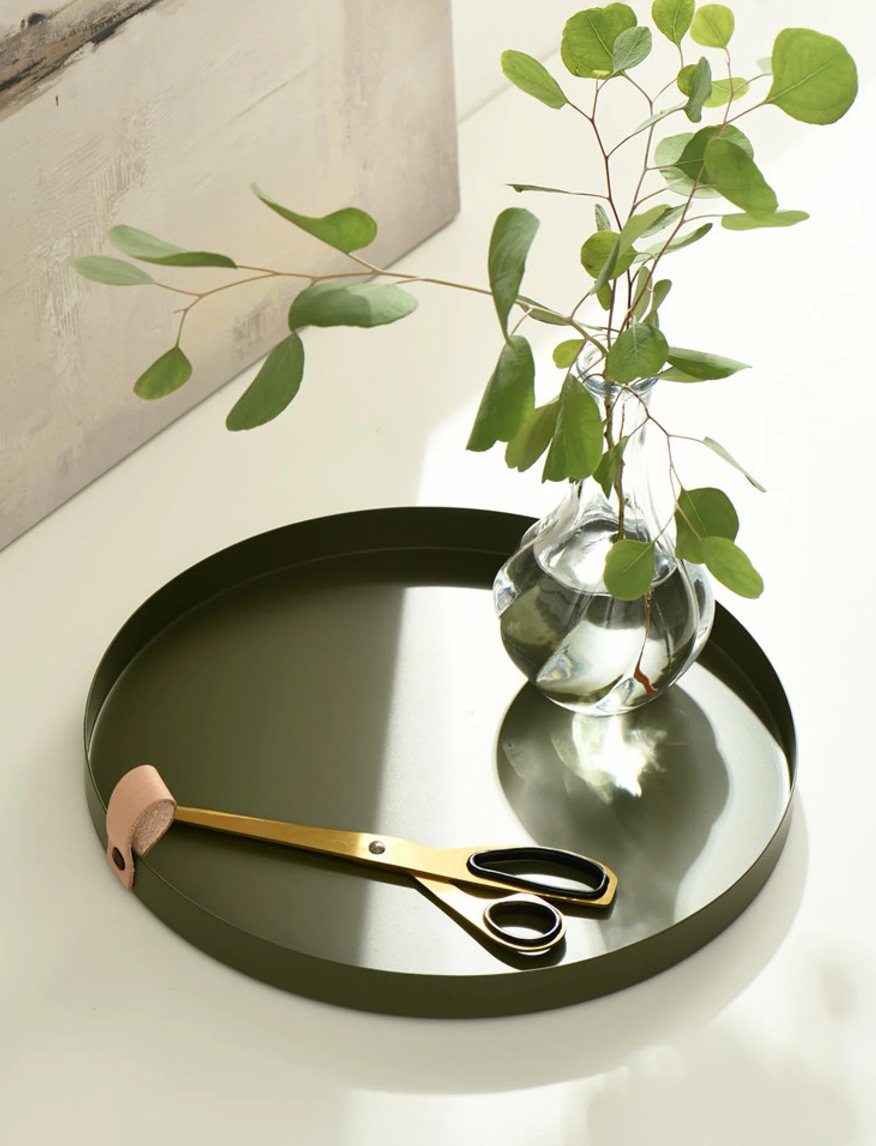 Circle Iron Tray