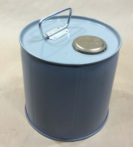 Flexspout on 1.5 Gallon Steel Drum