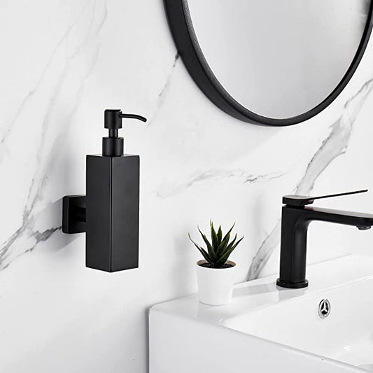 Refillable Dispenser Integrated Wall Mount with Bracket