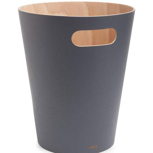 Wood Trash Can