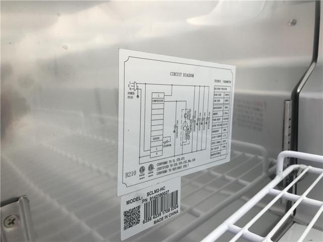 Commercial Refrigerated Cold Table Buffet Merchandise Display 2-door NEW 47" Salad Cooler Bar Fruit Open Glass Display 18 Pans NSF Restaurant Merchandiser Table SCLM248