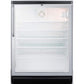 Summit Freestanding Glass Door Craft Beer and Wine Refrigerator