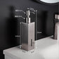 Stainless Steel Press Shampoo Shower Bottle Soap Dispenser