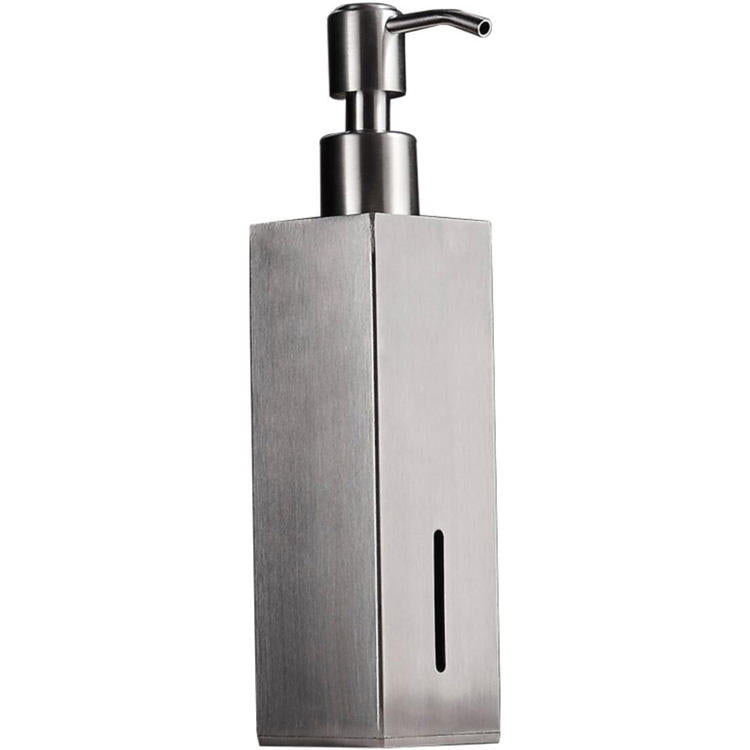 Stainless Steel Press Shampoo Shower Bottle Soap Dispenser