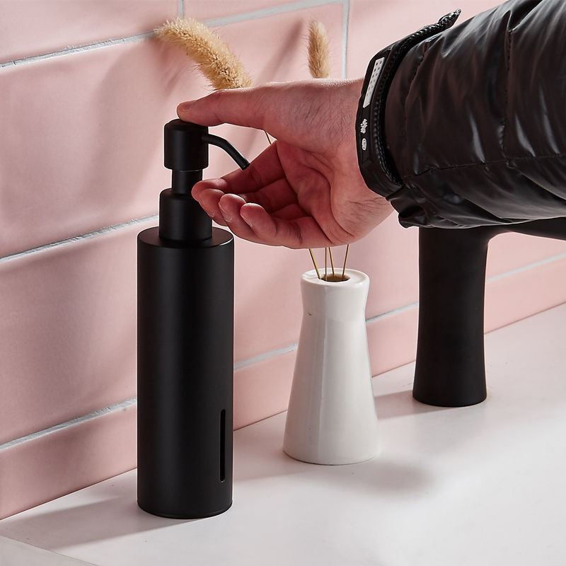 Refillable Dispenser Integrated Wall Mount with Bracket