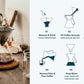 Pour Over Coffee Maker with Filter